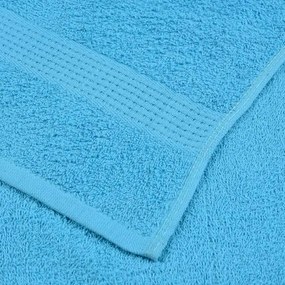 Toalhas de sauna 2 pcs 80x200 cm 360 gsm 100% algodão turquesa
