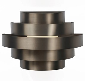 Candeeiro de parede moderno cor de bronze, incluindo LED regulável em 3 níveis - Lines Moderno