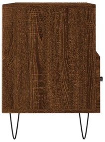Móvel de TV 80x36x50 cm madeira processada cor carvalho castanho