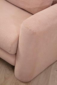 Sofá de Canto Lily – Rosa – 290 x 165 cm