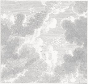 Papel de parede não tecido Engraved Clouds