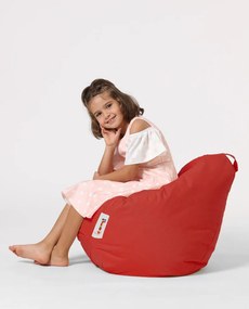 Puff de Jardim Premium Kids – Vermelho – 60x60x25 cm | Tribo Home