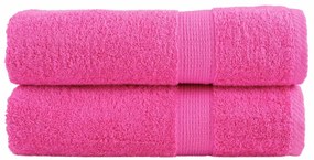 Toalhas de mãos premium SOLUND 2pcs 50x100 cm 600 gsm rosa