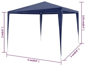 Tenda para festa 3x3 azul