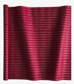 Papel De Presente 50x75 Cm Maubren Vermelho Burdeos - Sklum