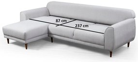 Sofá-Cama de Canto Image Corner – Bege – 287 x 169 cm