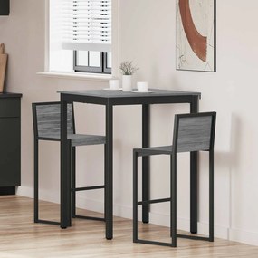 vidaXL Mesas de jantar Madeira processada