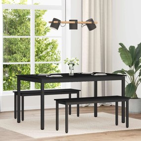 vidaXL Mesas de jantar METAL