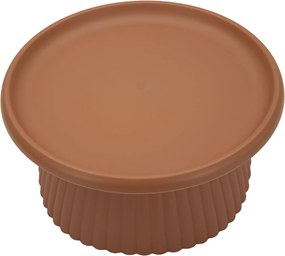MESA DE CENTRO GEAX Ø 70X35 CM VERMELHA