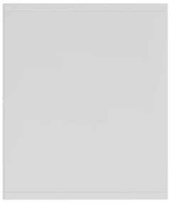 Estante/móvel de TV 36x30x114 cm derivados de madeira branco