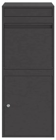 Caixa para entrega de pacotes Preto 41 x 38 x 103 cm Aço