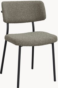 Cadeiras de jantar estofadas Herbster, conjunto de 2
