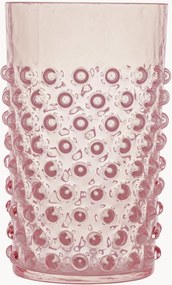Copos artesanais Opaline Hobnail, conjunto de 2