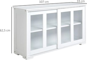 Aparador de Cozinha Moderno Aparador Empilhável Móvel Auxiliar de Cozi