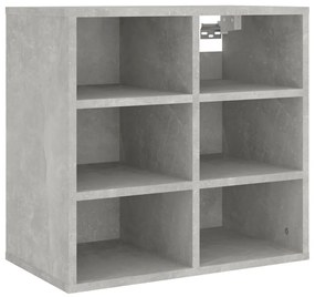 Sapateira 52,5x30x50 cm cor Concreto Cinza