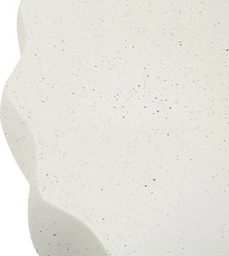 MESA DE APOIO TWISTY Ø 36X47,5 CM CREME