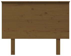 Cabeceira de cama 104x6x82,5 cm pinho maciço castanho mel