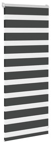 Cortina de zebra 60x100 cm largura do tecido 55,9 cm poliéster