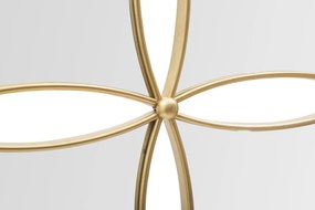 ESPELHO DE PAREDE JALO 68X3,5X68 CM DOURADO
