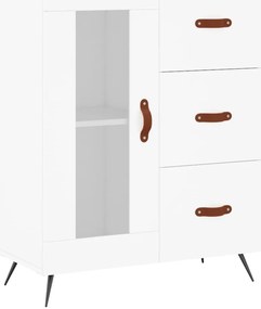 Armário alto 69,5x34x180 cm derivados de madeira branco