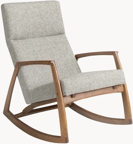 Cadeira de baloiço estofada com braços Kerstin