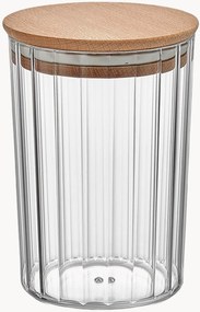 Frasco de conservação com tampa em bambu Terra, 800 ml