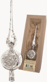 Topo de árvore de Natal pintado à mão Antique