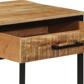 Mesa de Toucador 100x40x75/120 cm Madeira Sólida de Manga Rugosa