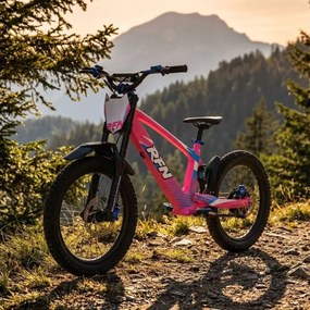 Bicicleta elétrica infantil 750W 20" RXF Evo Racing Rosa