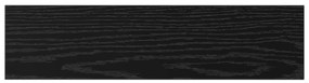 Prateleiras de Parede Carvalho Preto MDF 40 x 10 x 1.5 cm