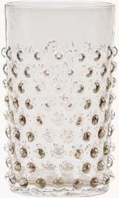 Copos artesanais Opaline Hobnail, conjunto de 6