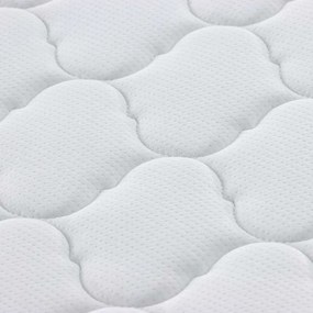 Colchões Branco 200 x 80 cm Tecido 100% poliéster