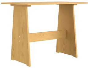 3 pcs conjunto de jantar REINE pinho maciço castanho mel