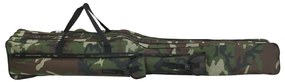 Saco para cana de pesca 150 cm tecido oxford camuflagem verde