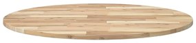 Tampo de mesa redondo Ø90x2 cm madeira de acácia maciça