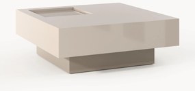 Mesa de centro quadrada com arrumação Alessa