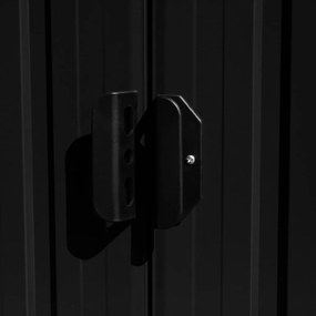 Abrigo de jardim 257x392x181 cm metal antracite
