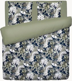 Conjunto de roupa de cama em cetim de algodão Jardin Orné, vários tamanhos