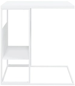 Mesa de apoio 55x36x59,5 cm derivados de madeira branco