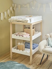 Mesa muda fraldas FESTON.  branco