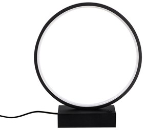 Candeeiro de Mesa Halka – Preto – 30x35x9 cm
