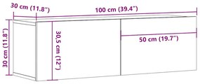 Móvel para TV de parede derivados de madeira madeira velha