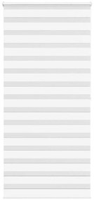 vidaXL Cortina de zebra 105x200 cm largura do tecido 100,9cm poliéster