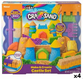 Conjunto de Trabalhos Manuais Cra-z-art Cra-z-sand Castle Plástico Arena