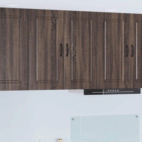 vidaXL Armário de Cozinha Kalmar Carvalho Marrom 80 x 31 x 80 cm