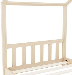 Estrutura de cama para crianças 90x200 cm pinho maciço
