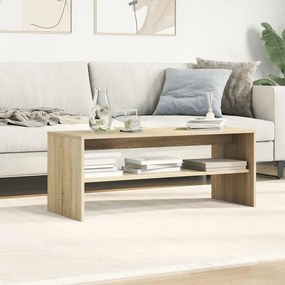 Móvel de TV 100x40x40 cm contraplacado carvalho sonoma
