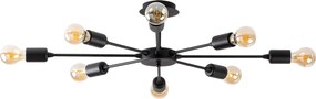 Chandelier Ray – Preto – 78 x 78 cm