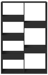 Estante 100x33x155,5 cm derivados de madeira preto