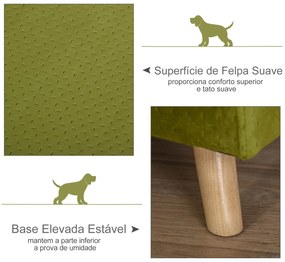 PawHut Sofá-cama para animais de estimação Sofá para cães Gatos com al
